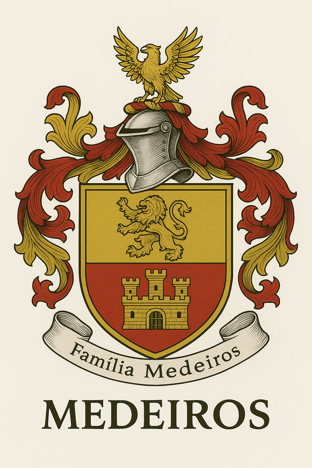 Brasão da Família Belo e Medeiros